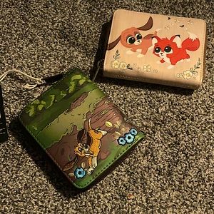 2 small sized Disney Fox and the hound wallets! NWT and sold together